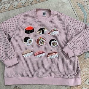 Queen of Sparkles Sushi Sweatshirt